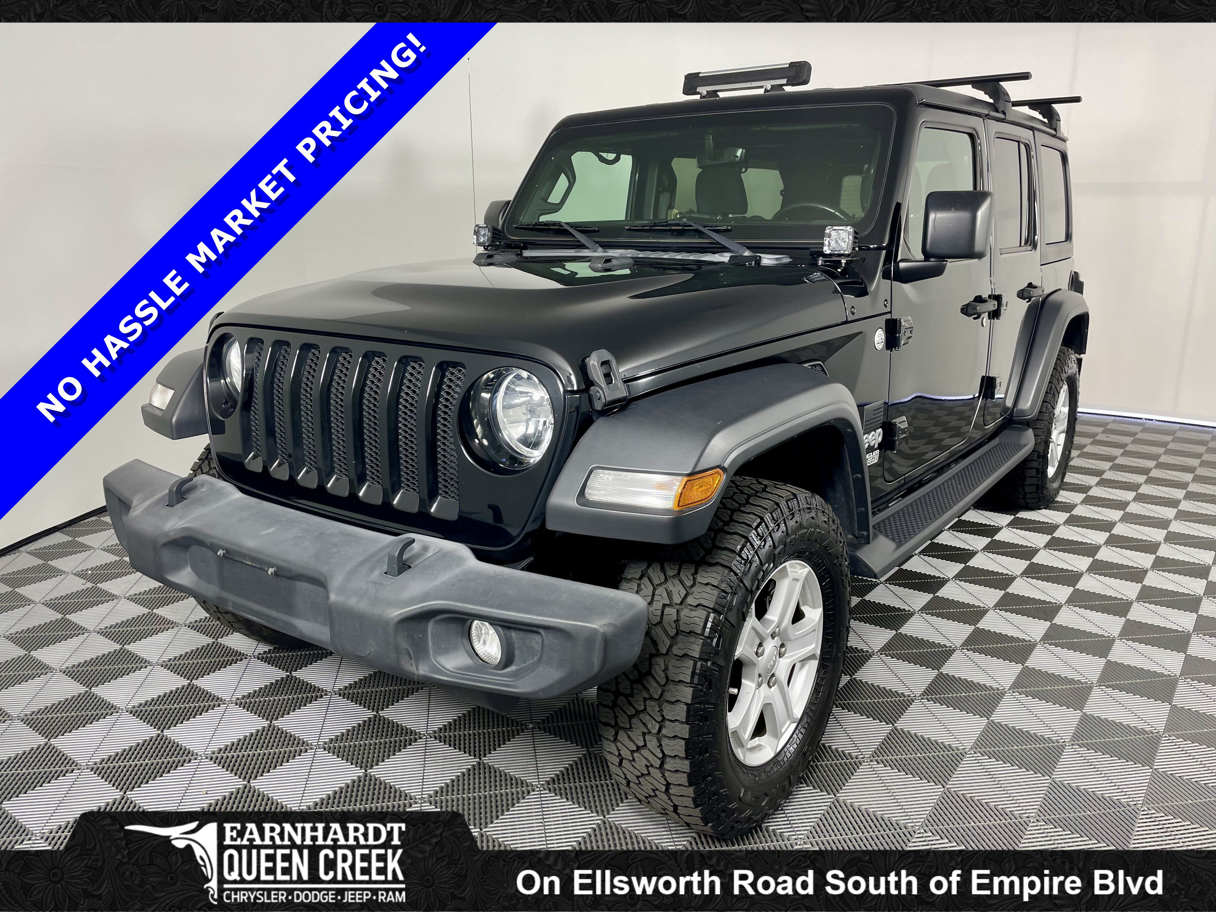 Used 2021 Jeep Wrangler Unlimited Sport AWD/4WD image 1