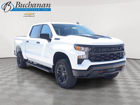 New 2026 Chevrolet Silverado 1500 Custom Trail Boss w/ LPO, Dark Essentials Package AWD/4WD image 1