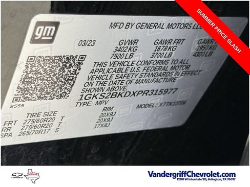 Certified 2023 GMC Yukon SLT AWD/4WD image 33