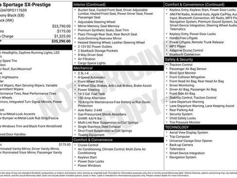 Certified 2023 Kia Sportage SX image 33