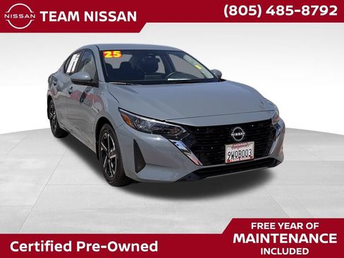 Certified 2025 Nissan Sentra SV w/ All-Weather Package FWD image 1