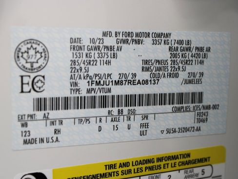 Used 2024 Ford Expedition Platinum image 79