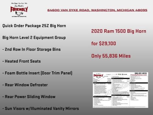 Used 2020 RAM 1500 Big Horn image 3