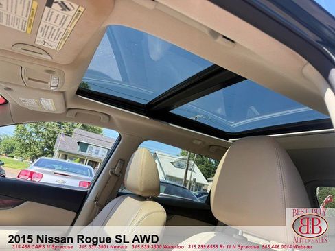 Used 2015 Nissan Rogue SL w/ SL Premium Package AWD/4WD image 12