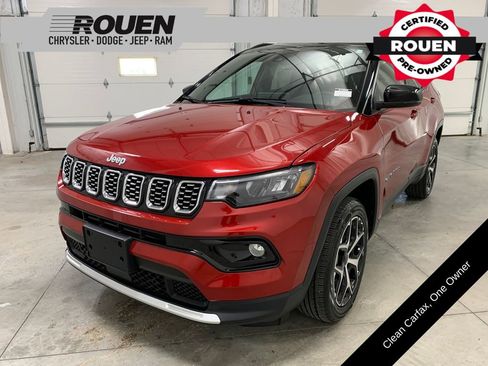 Used 2025 Jeep Compass Limited AWD/4WD image 1
