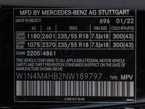 Certified 2022 Mercedes-Benz GLB 250 GLB 250 image 24