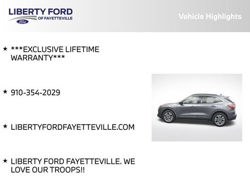 Certified 2021 Ford Escape SEL w/ Technology Package AWD/4WD image 5