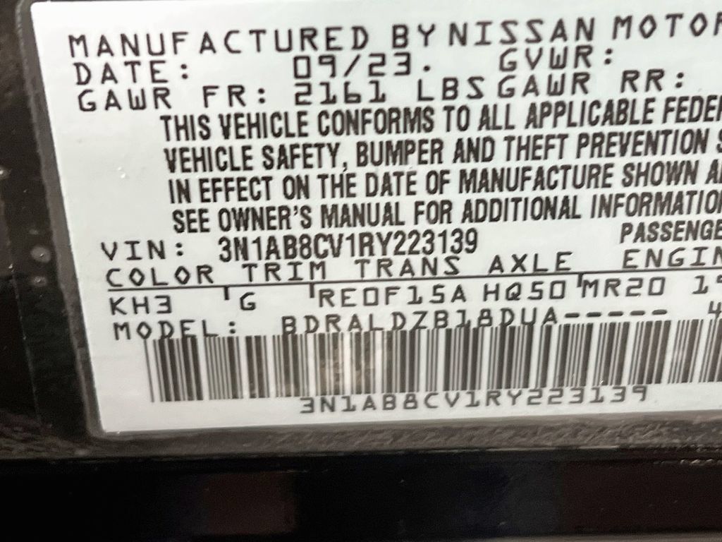 Used 2024 Nissan Sentra SV FWD image 28