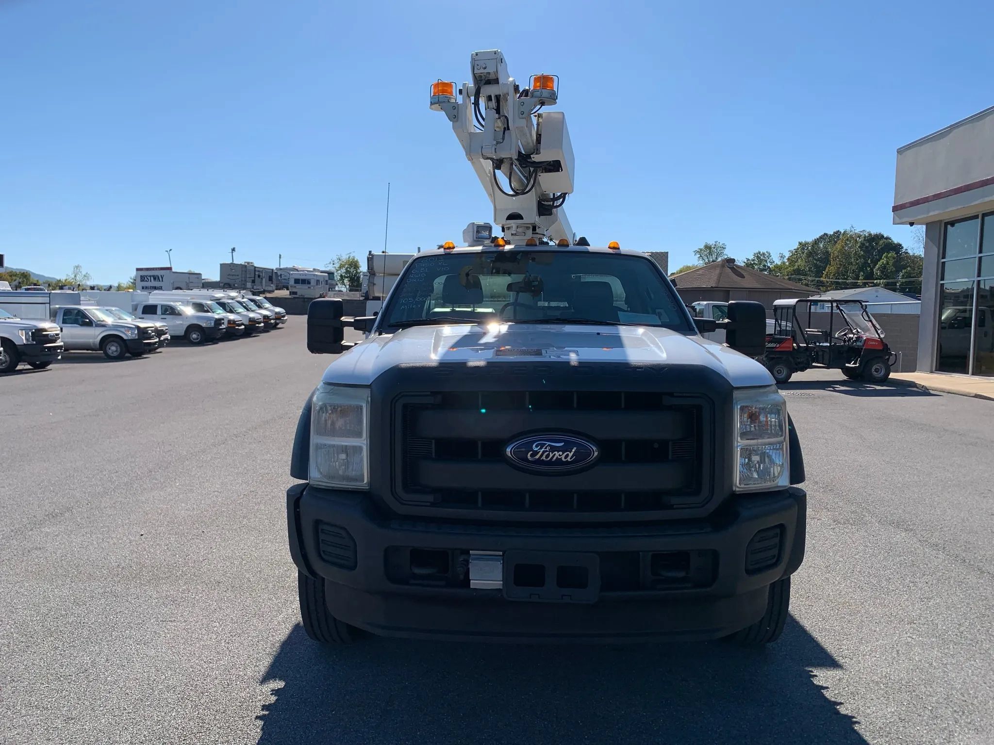 Used 2013 Ford F450 XL w/ Snow Plow Prep Pkg RWD image 2
