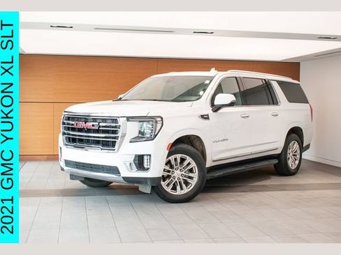 Used 2021 GMC Yukon XL SLT w/ SLT Luxury Plus Package RWD image 1