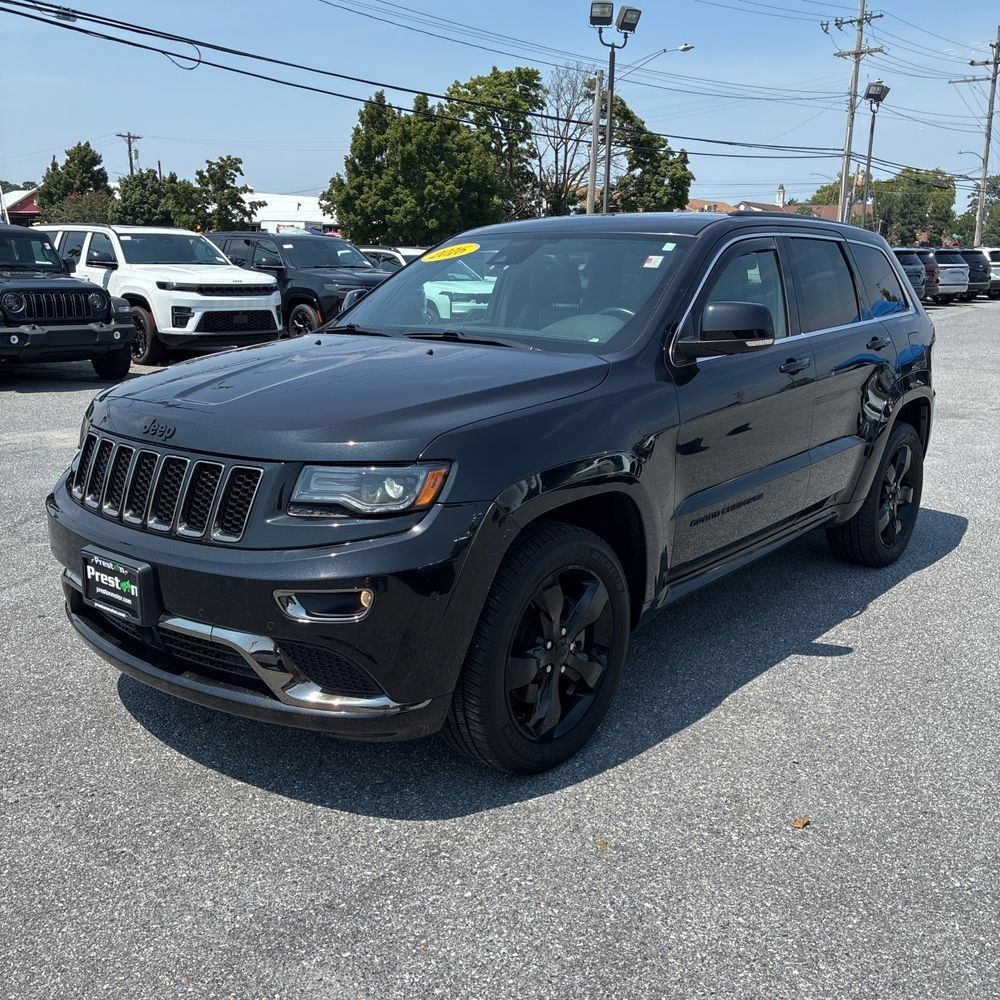 Used 2016 Jeep Grand Cherokee High Altitude AWD/4WD image 2