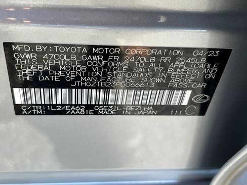 Certified 2023 Lexus IS 350 F Sport image 34