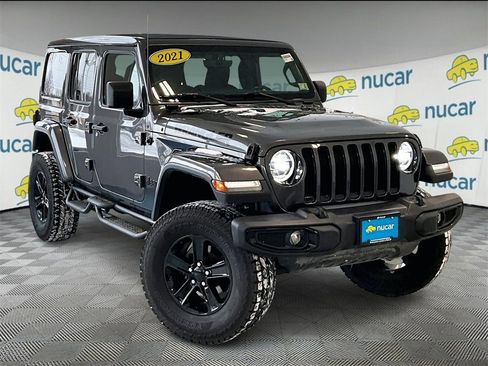 Used 2021 Jeep Wrangler Unlimited Sahara image 1
