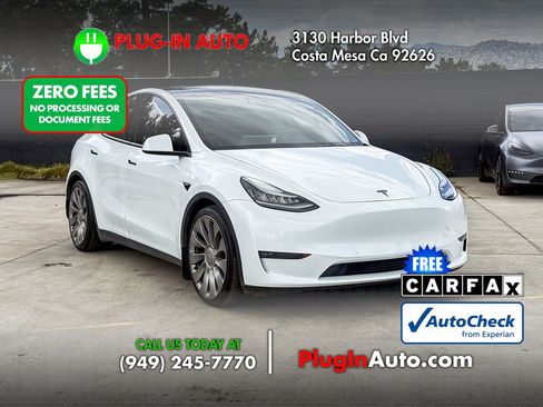 Used 2020 Tesla Model Y Performance AWD/4WD image 3
