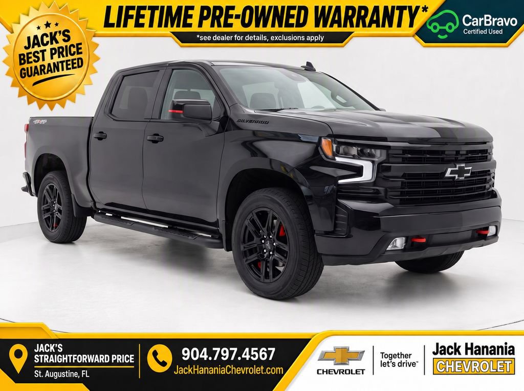 Used 2022 Chevrolet Silverado 1500 RST w/ Redline Edition AWD/4WD image 1