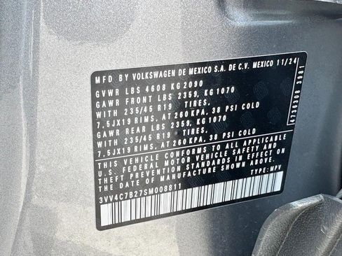 Used 2025 Volkswagen Taos SEL w/ Black Wheel Plus Package image 22