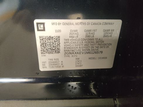 Used 2021 Chevrolet Equinox LT FWD image 33