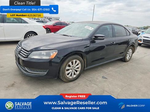 Used 2014 Volkswagen Passat 1.8T Wolfsburg Edition FWD image 1