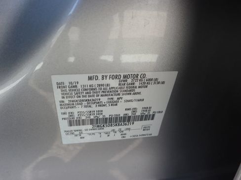 Used 2019 Ford Flex Limited FWD image 19
