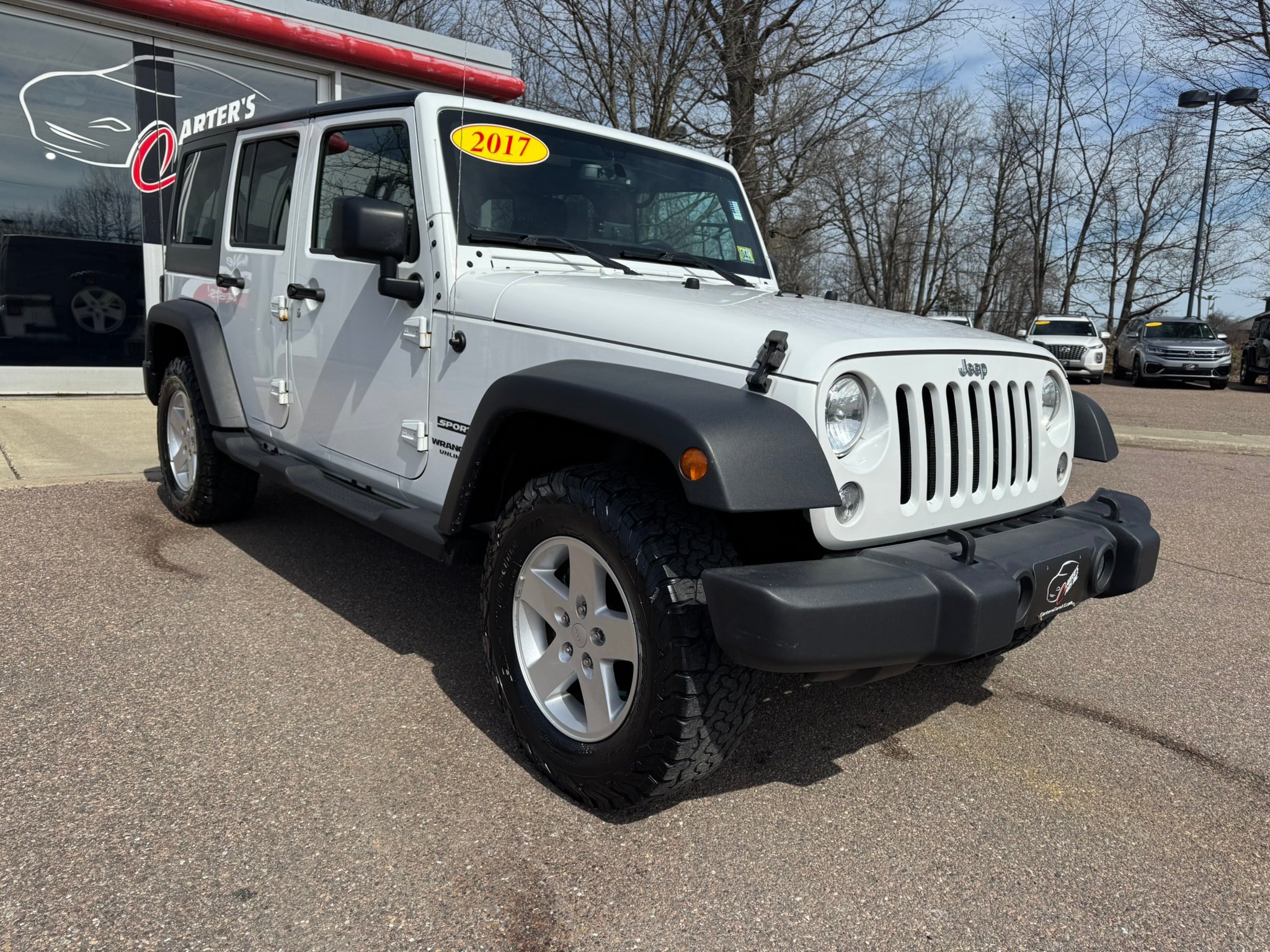 Used 2017 Jeep Wrangler Unlimited Sport w/ Quick Order Package 23S AWD/4WD image 2