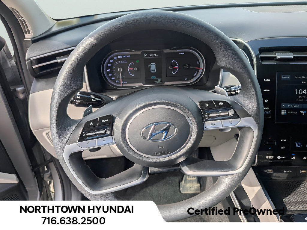 Certified 2022 Hyundai Tucson Blue AWD/4WD image 8