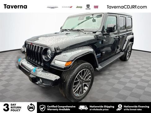 Certified 2023 Jeep Wrangler Unlimited Sahara AWD/4WD image 1