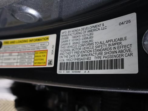Used 2025 Honda Accord SE image 43