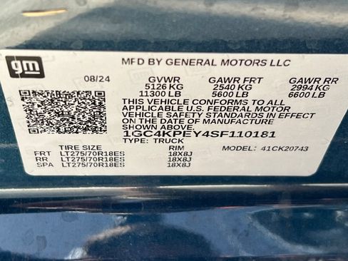 Used 2025 Chevrolet Silverado 2500 LTZ w/ LTZ Convenience Package AWD/4WD image 24