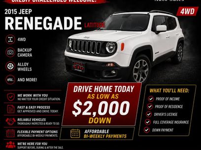 Used 2015 Jeep Renegade Latitude