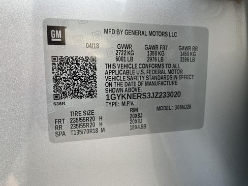 Used 2018 Cadillac XT5 Premium Luxury FWD image 12