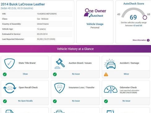 Used 2014 Buick LaCrosse Leather image 4