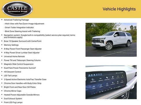 Used 2026 Chevrolet Suburban Premier w/ Sun And Tow Package AWD/4WD image 12
