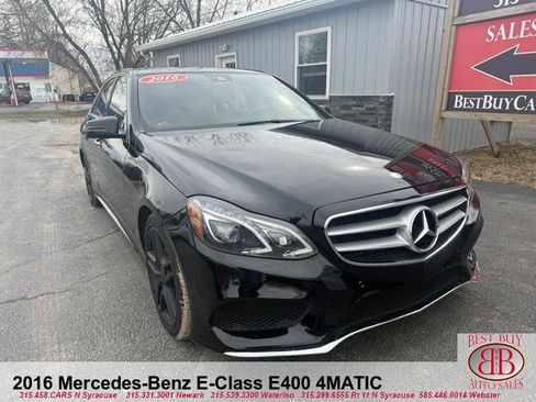 Used 2016 Mercedes-Benz E 400 E400 4MATIC image 1