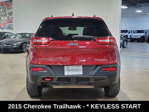 Used 2015 Jeep Cherokee Trailhawk w/ Comfort/Convenience Group AWD/4WD image 11