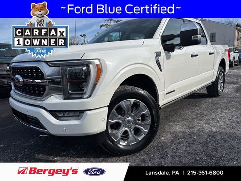 Certified 2023 Ford F150 Platinum w/ Equipment Group 701A High image 1