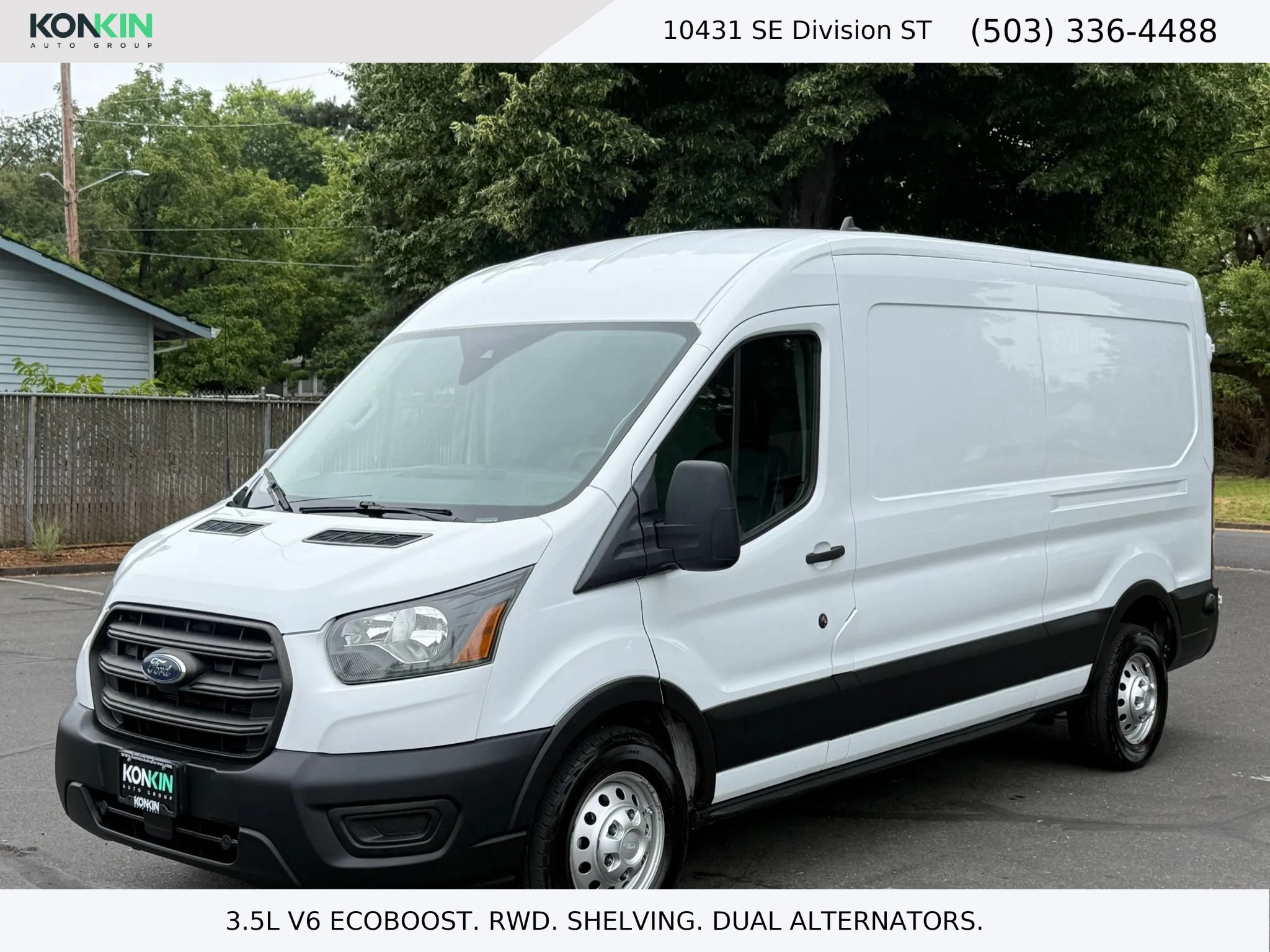 Used 2020 Ford Transit 350 Medium Roof RWD image 1