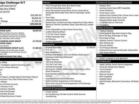 Certified 2022 Dodge Challenger R/T w/ Plus Package RWD image 8
