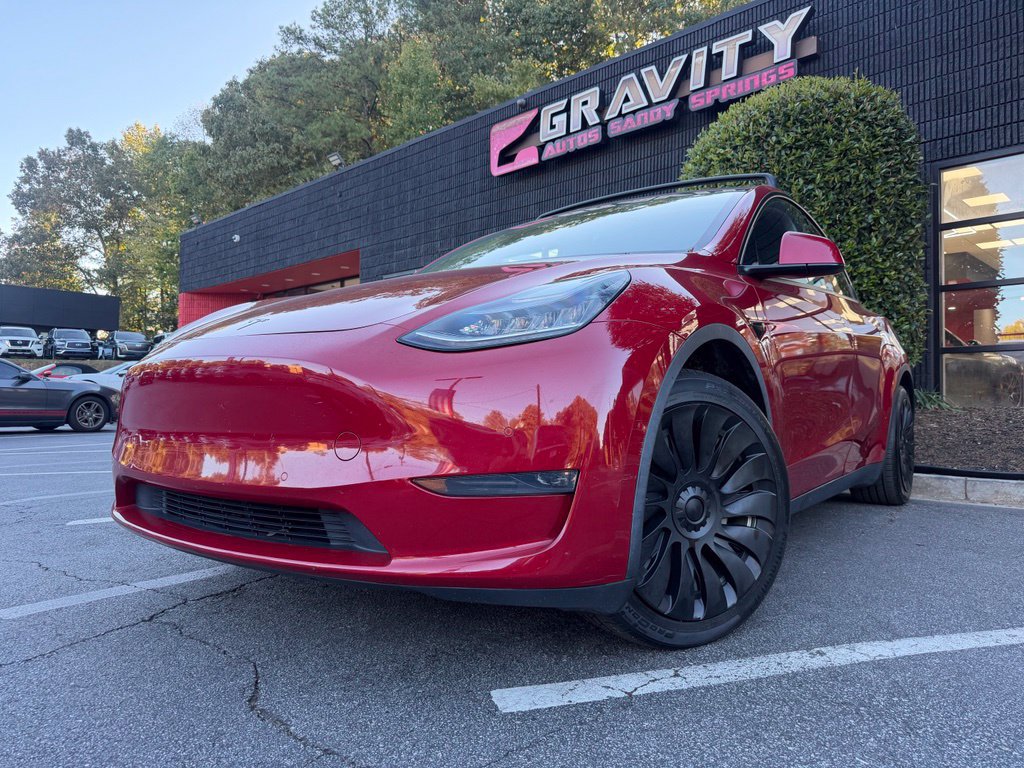 Used 2020 Tesla Model Y Long Range AWD/4WD image 2