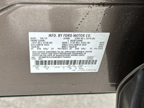 Used 2019 Ford Edge SEL w/ Equipment Group 201A image 35