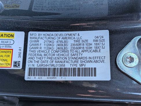 Certified 2024 Honda CR-V EX-L image 34