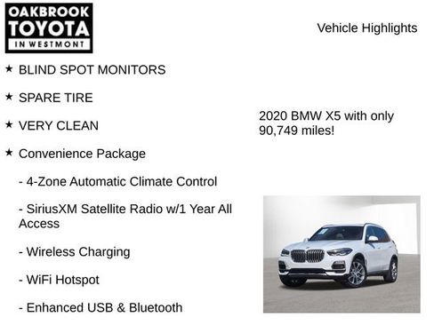 Used 2020 BMW X5 xDrive40i w/ Convenience Package image 8