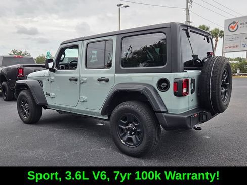 Used 2024 Jeep Wrangler Unlimited Sport AWD/4WD image 5