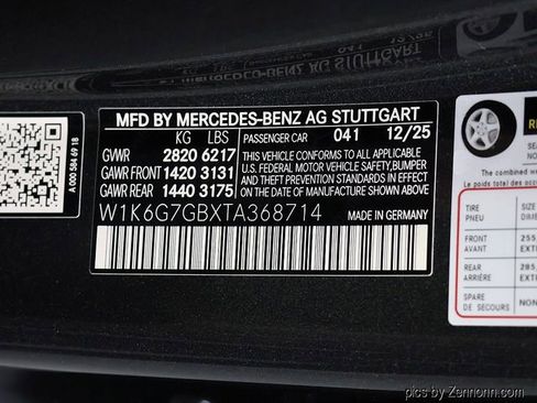New 2026 Mercedes-Benz S 580 4MATIC Sedan image 28