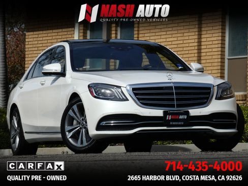 Used 2019 Mercedes-Benz S 450 Sedan image 1
