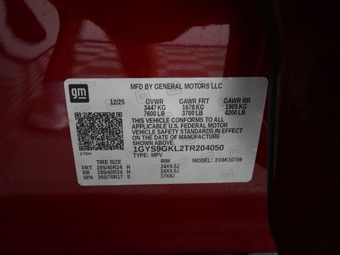 Used 2026 Cadillac Escalade Platinum Sport w/ LPO, ONYX Package image 42