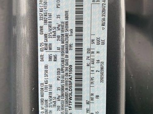 New 2025 Ford F150 XLT w/ Equipment Group 302A MID image 27