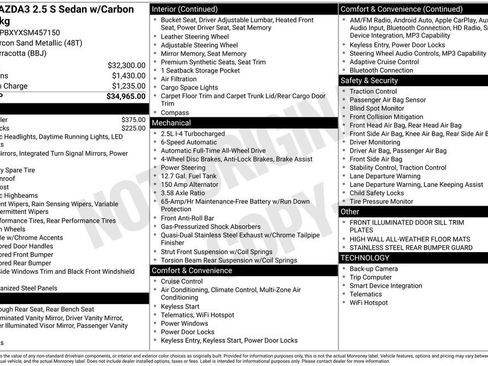 Used 2025 MAZDA MAZDA3 s image 3