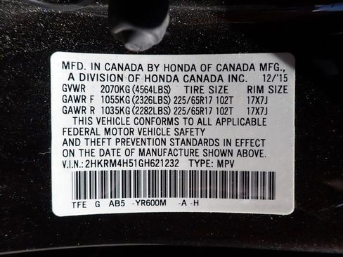 Used 2016 Honda CR-V EX image 21