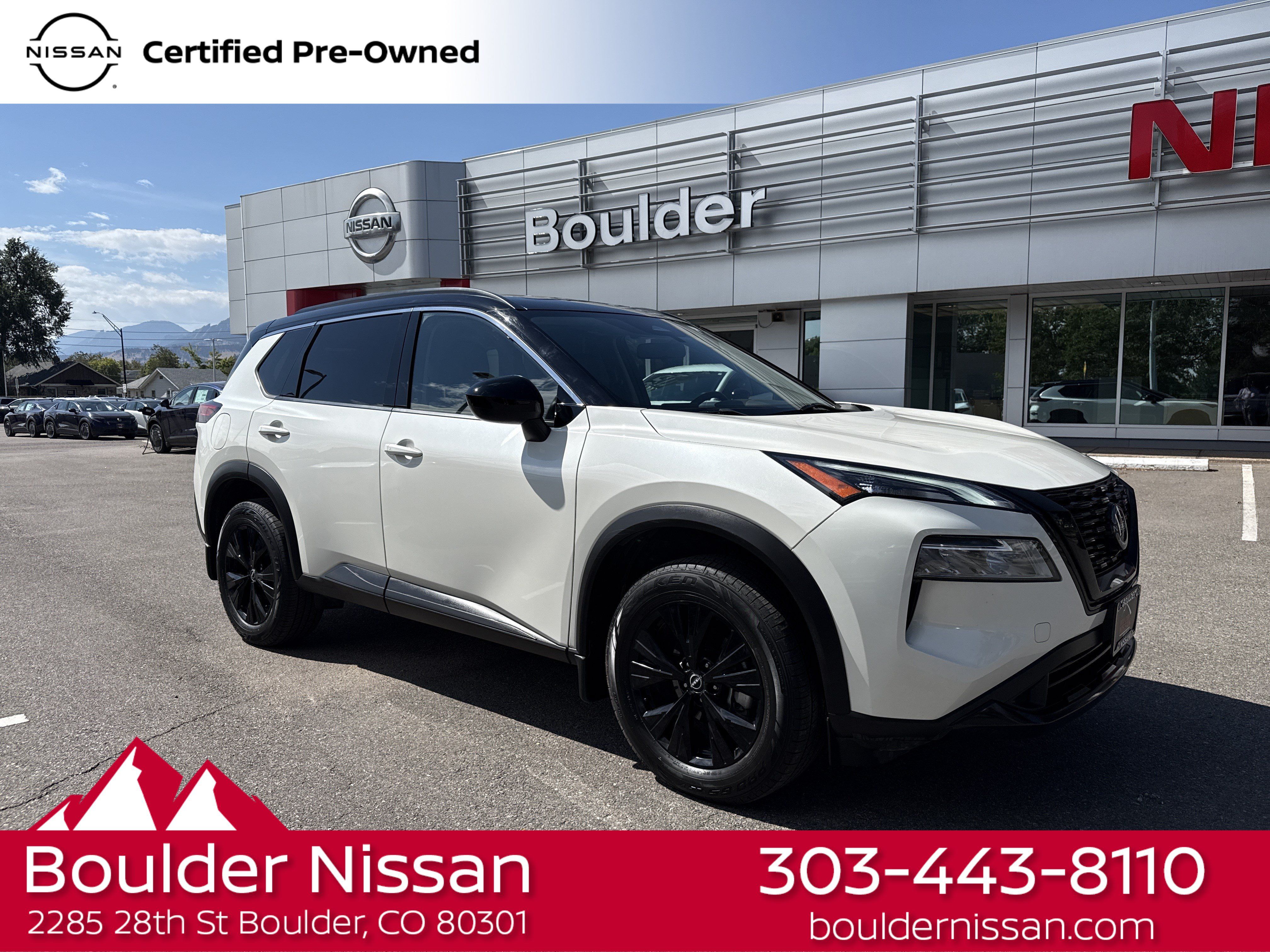 Certified 2023 Nissan Rogue SV w/ SV Premium B Package AWD/4WD image 1