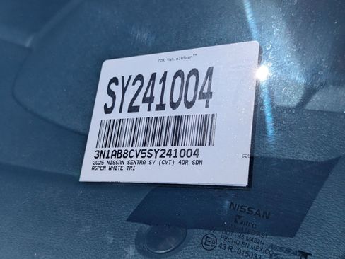 Certified 2025 Nissan Sentra SV w/ All-Weather Package FWD image 34